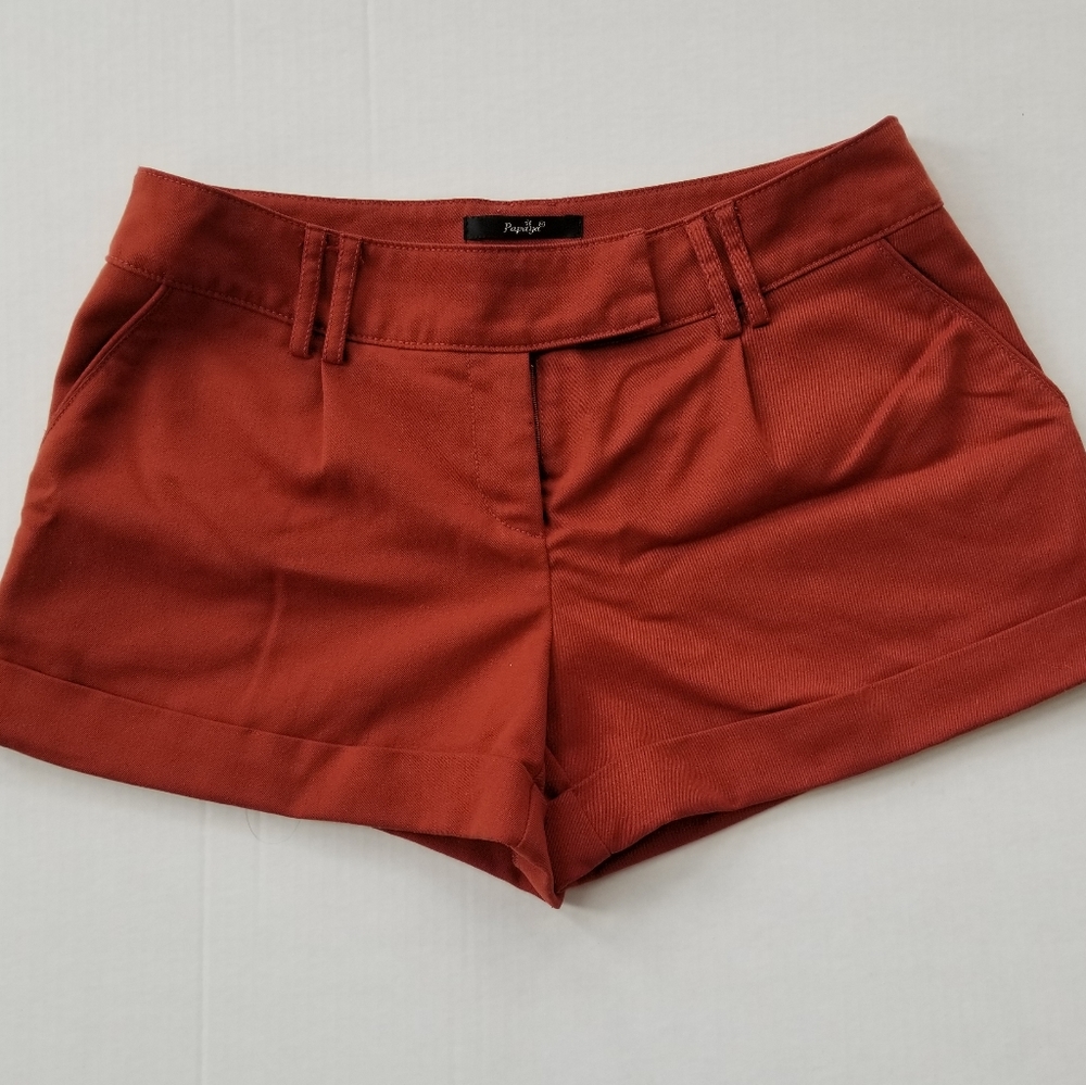 Orange/Red Papaya Shorts | Size M